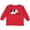 Red, variant on Inktastic Moo Says the Cow Boys or Girls Long Sleeve Toddler T-Shirt