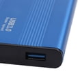thumbnail image 3 of Caja de disco duro 2,5 pulgadas 4TB indicación LED carcasa de aluminio intercambiable en caliente 5Gbps puerto USB 3,0 Funda de disco duro externo, 3 of 8