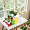 thumbnail image 4 of CRAFTIFANO Acrylic Display Risers 2 Sets 3 Tier Cupcake Stand for Dessert Jewelry Pop Figures Shelves Retail Shoe Showcase (Mix Colors), 4 of 7