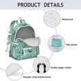 thumbnail image 4 of Husky and Coffee Backpack for School,Cute School Bag,Schoolbag with Adjustable Shoulder Straps & Padded Back,13.4"x11"x4.7", 4 of 6