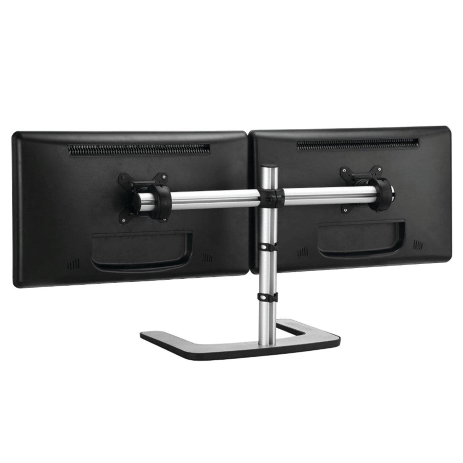 atdec visidec freestanding double vertical stand for 2 lcd displays free sample