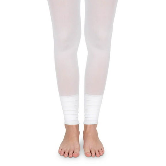 Jefferies Socks Girl's Layers Footless Tights 1 Pair Pack