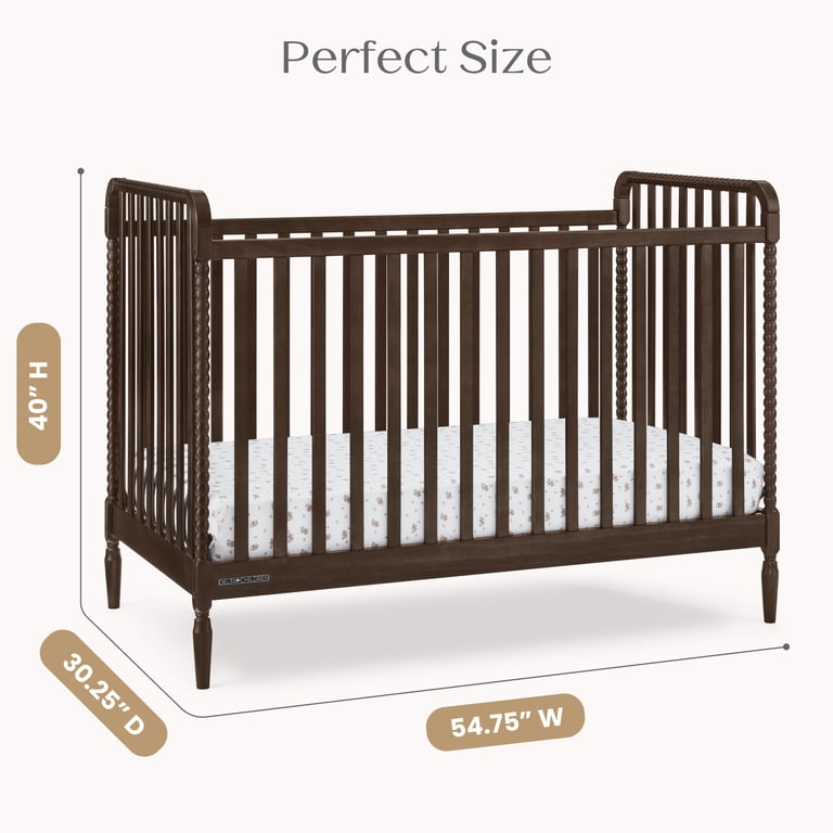 Delta Children Lily 4-in-1 Convertible Crib - Greenguard Gold