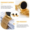 thumbnail image 3 of KONTONTY 2 Pcs Boutons de Couture Design Classique Doré, 3 of 8