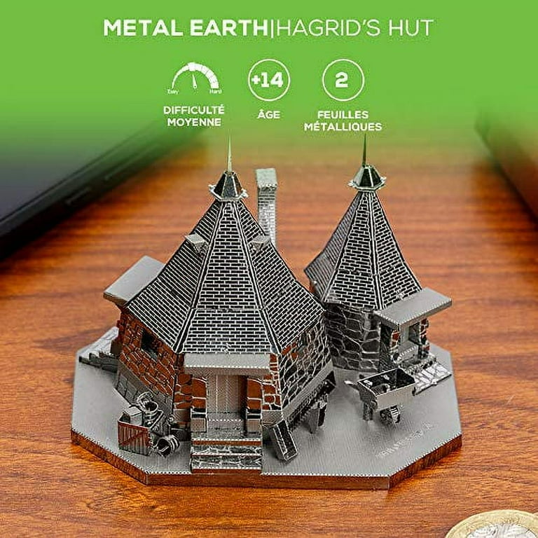 MetalEarth Harry Potter Hagrids Hut Harry Potter by Fascinations