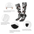 thumbnail image 3 of Fotbe Laying Hens And Roosters Calcetas Divertidas Estampadas para Hombre y Mujer, Calcetas de Algodón hasta la Rodilla para Caminar, Correr, Enfermería y Embarazo, 3 of 6