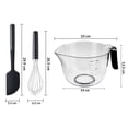 thumbnail image 2 of Utensilios de Repostería Ambient 21 KitchenAid Classic Black 3 piezas, 2 of 2
