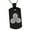 Black, variant on Stainless Steel Kasai Samurai Crest Engraved Dog Tag Pendant Necklace