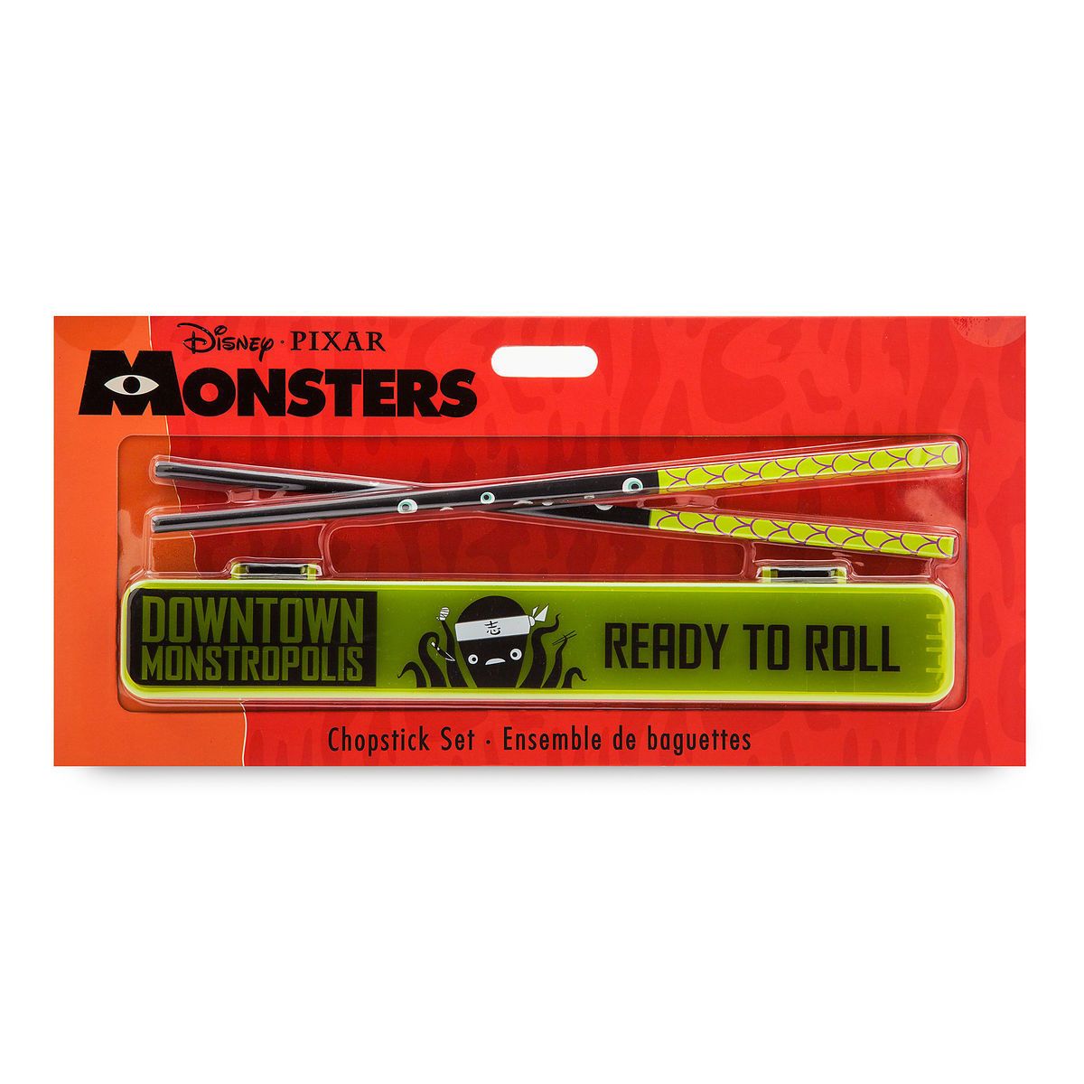 Disney Harryhausen's Restaurant Chopstick Set Monsters, Inc New with