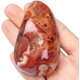 thumbnail image 2 of Cristal de piedra de palma de ágata con bandas - Chakra natural Reiki pulido, 2 of 3