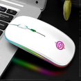 thumbnail image 1 of K-snake Bm110 Souris Sans Fil Bluetooth Effet Éclairage Rgb, 1 of 5