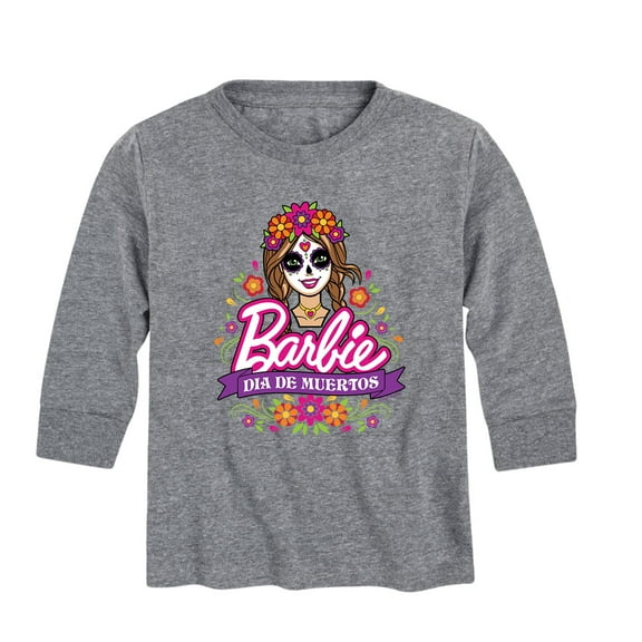 Barbie - Dia De Muertos - Toddler And Youth Long Sleeve Graphic T-Shirt