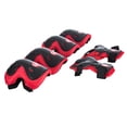 thumbnail image 2 of Boys Elbow, Knee, Wrist Pad Set, Red, Small, Ages 5+, 2 of 6