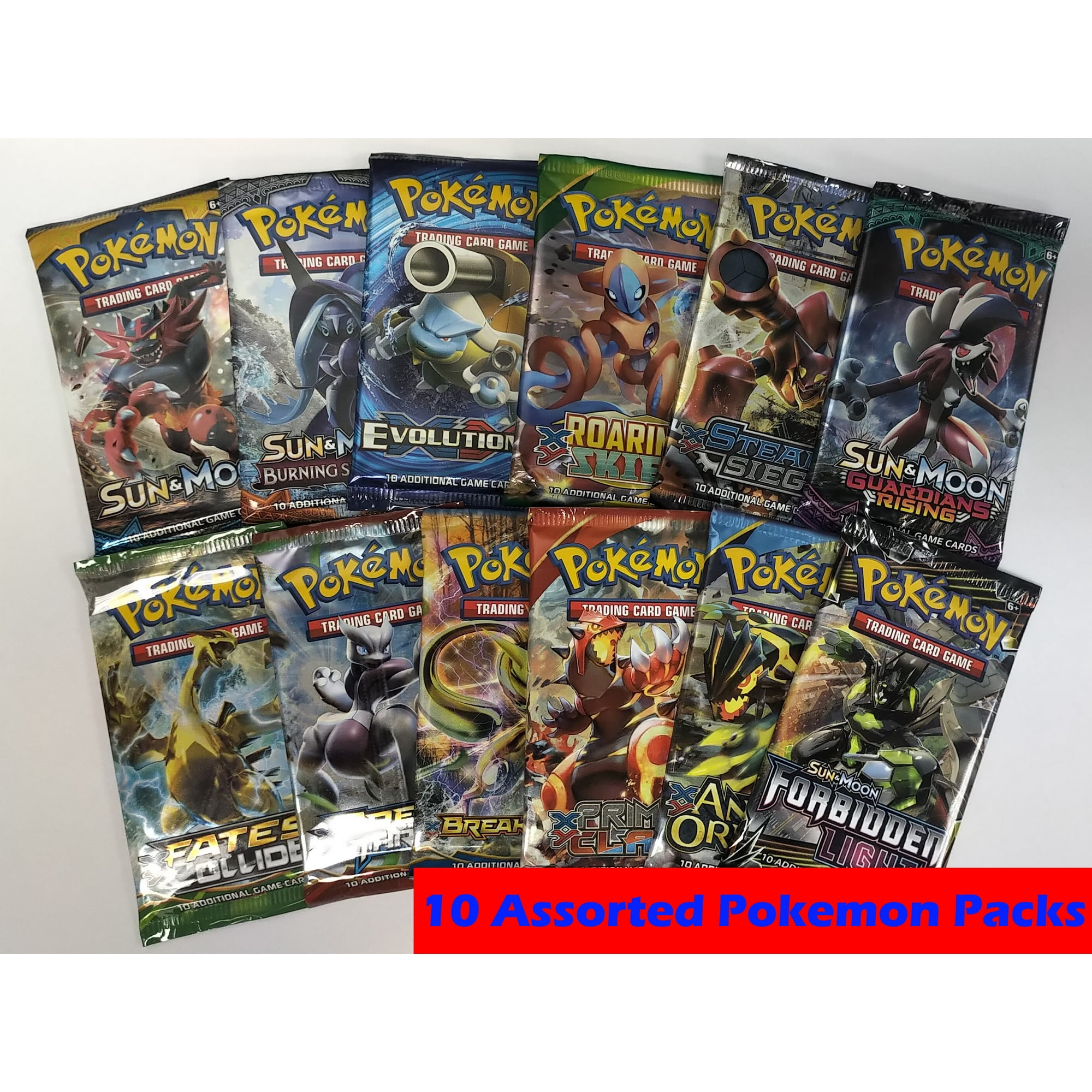Pokemon TCG 10 Pack of Assorted Boosters - Walmart.ca