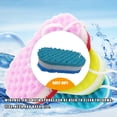 thumbnail image 3 of Bewildely Esponja exfoliante para baño, depurador de baño, herramienta de limpieza, eliminador de piel muerta, fabricación de burbujas, depurador de Type11 NO11 Bewildely HA062432-03, 3 of 6