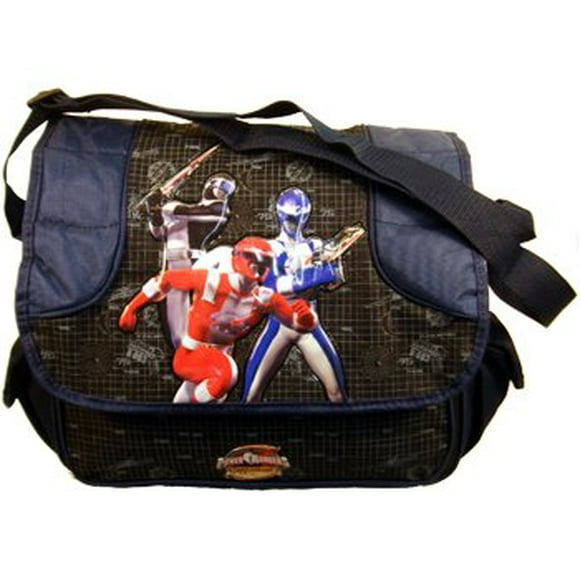 Messenger Bag - Power Ranger - Blue Trim New 225124
