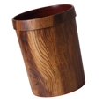 thumbnail image 4 of CNKOO 1Pc Woodgraining Container Vintage Trash Can Imitated Solid Wood Trash Can, 4 of 6