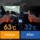 thumbnail image 3 of Small size expanded 65*125cm Foldable Car Windshield Sun Shade Umbrella Car UV Cover Sunshade Heat Insulation Front Window Interior Protection, 3 of 3