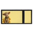 thumbnail image 4 of CHAQLIN Little Cow Sunflower Design Teen Wallets for Outdoor, Polyester Fabric Children's Wallet with Foldable Dustproof Toddler Trifold Wallet, 4 of 7