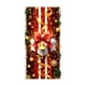thumbnail image 5 of Cubierta de puerta de Navidad de 35 X 71 pulgadas, patrón de Santa Claus, decoración de fiesta de festival, 5 of 6