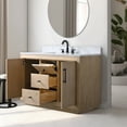 thumbnail image 4 of Vanity Art 48" Single Bathroom Vanity with Sink, Freestanding Bath Storage Cabinet with Engineered Marble Top, 4 of 4