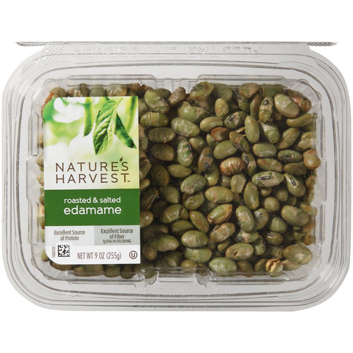 Nature's Harvest Roasted & Salted Edamame, 9 oz