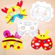 thumbnail image 3 of Gwong Juguete Dibujos animados Animal Papel Pintura Máscara Graffiti DIY Art Crafts Kindergarten Niños Juguete Gwong 30000799, 3 of 7