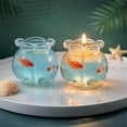 thumbnail image 1 of Rewenti Mini Fish Tank Candle Decor Cute Decorative Candles for Home Trendy Cozy Room Floating Fish Tank Candles, 1 of 6