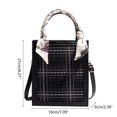 thumbnail image 3 of Fashionable Unisex Solid Color Crossbody Bag Versatile Usage PU Shoulder Bags Handbag Pink, 3 of 4