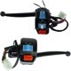 thumbnail image 1 of Interruptores de control de manillar izquierdo y derecho yuxing 12 V resistentes al agua rojo azul negro, 1 of 5