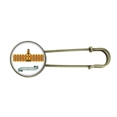 thumbnail image 1 of Singapore City Hall Landmark Retro Metal Brooch Pin Clip Jewelry, 1 of 3