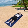 thumbnail image 2 of LOVIVER Camping Sleeping Pad Foldable Beach Mat for Backyard Backpacking Beach Party Blue 1cm Thickness, 2 of 8