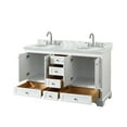 thumbnail image 6 of Wyndham Collection WCS202060DKGCMUNOMXX Deborah 60" Free Standing Double Vanity Set - Dark, 6 of 7