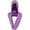 Purple, variant on Men's Hooded Quick Dry Towel Wrap Sleeveless Cooling Shawl Sun Protection Cape for Outdoor Free Size