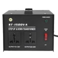 thumbnail image 4 of AC Voltage Transformer, Power  Converter Portable High Efficiency Overcurrent Protection 1500W Wide Application  For Machine US Plug,EU Plug,UK Plug,AU Plug, 4 of 8