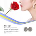 thumbnail image 3 of Minnieouse 1 par de pendientes de mujer de acero inoxidable 12mm reutilizables pendientes extraíbles fiestas joyería Festival regalo de Navidad Ropa, zapatos y accesorios Miscelánea tipo 6 Minnieouse AP011022-05, 3 of 6