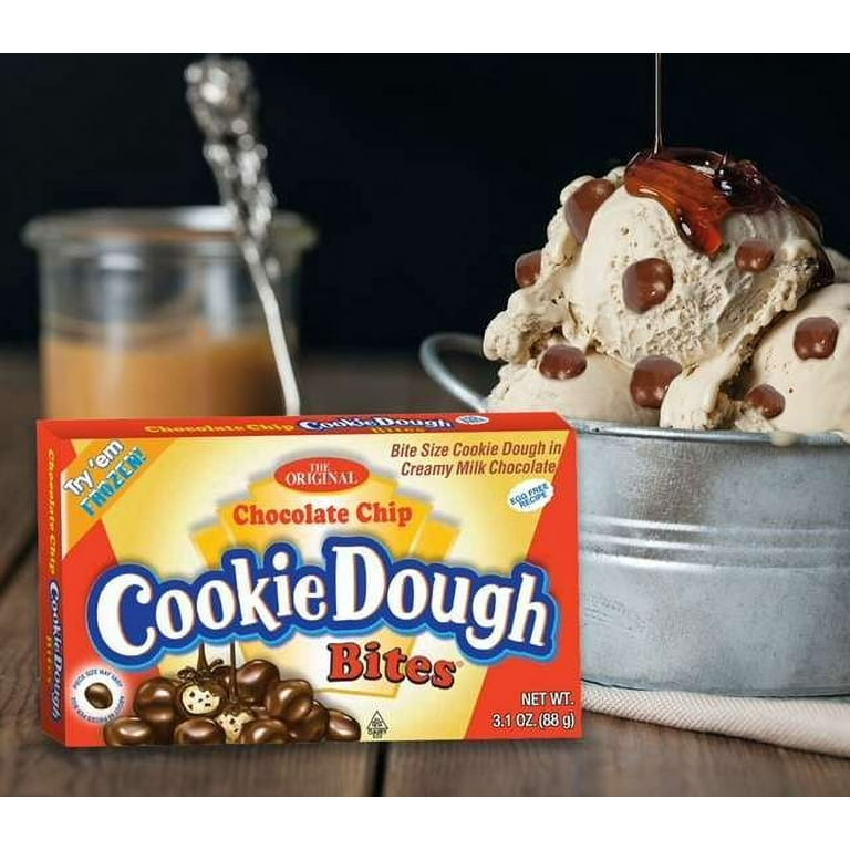 Ginormous Chocolate Chip Cookie Dough Bites Box, 16 oz