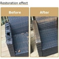 thumbnail image 3 of Wicker Repair Kit Synthetic Embossing Rattan Fix Waterproof Flat Ribbon for Garden Patio Furniture Rattan Chair, 3 of 8