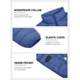 thumbnail image 6 of CAMEL Women's Puffer Jacket Lightweight Packable Down Coat Womens Winter Jackets Blue, 6 of 7