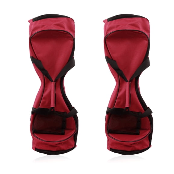 GameXcel 2 Pack Hoverboard Carrying Handbag for 6.5 to 8 inch Self Balancing Scooter, Oxford Storage Tote with Reinforced Handles, Red