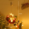 thumbnail image 2 of Christmas Pendant String Light Suction Cup Christmas Decorative Lamp Room Showcase Curtain Hanging Lamp, 2 of 7