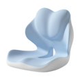 thumbnail image 1 of Garende Memory Foam Seat Back Cushion Back Support for Wheelchairs Home Office Chair Blue Gray, 1 of 8