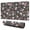 Gray Football, variant on Long Mouse Pads for Desk,Gray Football and Flowers Pattern Desk Mats on Top Of Desks, Desk Mouse Pad Extra Large with 3mm Non-Slip Base and Stitched Edge for Gaming,Office,Work,Home 31.5"x11.8"