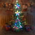 Holloyiver Christmas Window Lights Decorations, Battery Powered