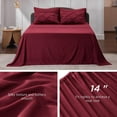 Cozy Comfort Red Comforter Set King Bedding Set King 7 Pieces