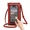 Red, variant on Ladies' touchscreen handbag, messenger bag with adjustable shoulder strap and card slot, small messenger bag, phone wallet, handbag,Pink