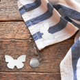 thumbnail image 5 of 4 Pièces Nappe Magnétique Poids Aimant Fenêtre Rideau de Douche Poids Draperie Pendentif pour Tables de Pique-Nique Poids Nappe Extérieur Style Papillon, 5 of 5