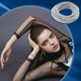 thumbnail image 6 of 60pcs Minimalist Steel Spring Chain Stretch Bracelets 58.5mm Guitar String Coil Bracelets String Bracelets for Women Metal Bangle Bracelets Stackable Bracelets Wire Layered Bracelet DIY, 6 of 6