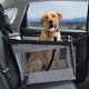 thumbnail image 1 of Foldable Dog Car Seat with Waterproof Pad Dog Hammock Adjustable Backseat Safety Belt Pet Carrier for Small Medium Dogs Cat ShopWise Round, 1 of 8