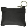 thumbnail image 6 of Men, Woman, Genuine Leather Coin Purse Cowhide Change Purse Coin Pouch, Key Ring, 6 of 15